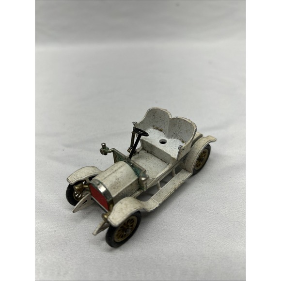 Match Other - Matchbox Models of Yesteryear‎ 1909 Opel Coupe No.Y-4 Car White *VINTAGE*